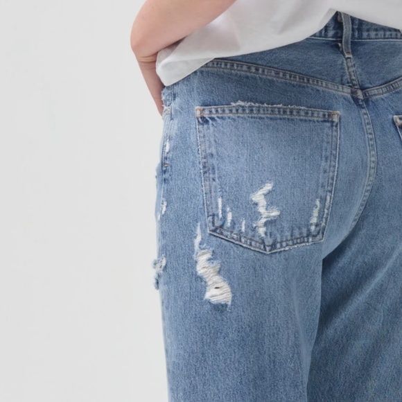 Agolde 90's Mid Rise Loose Fit in Fall Out Size 24 - Picture 4 of 16